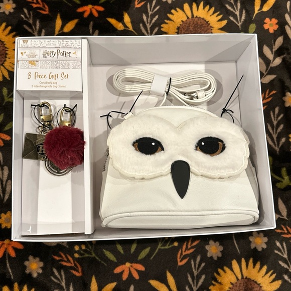 NWT Harry Potter Mini owl Backpack 3 Piece Gift set - Picture 2 of 7